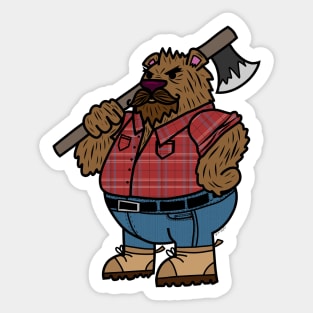 Lumbearjack Sticker